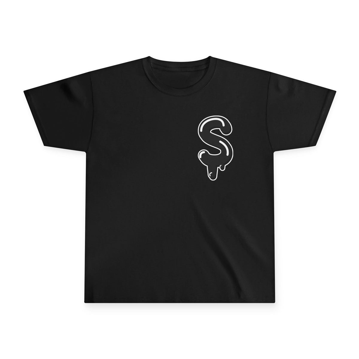 Youth Black/Slime Ultra Cotton Tee