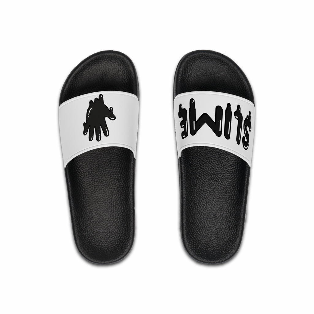 The Slime Shop Slides — White / Black Slime In 5