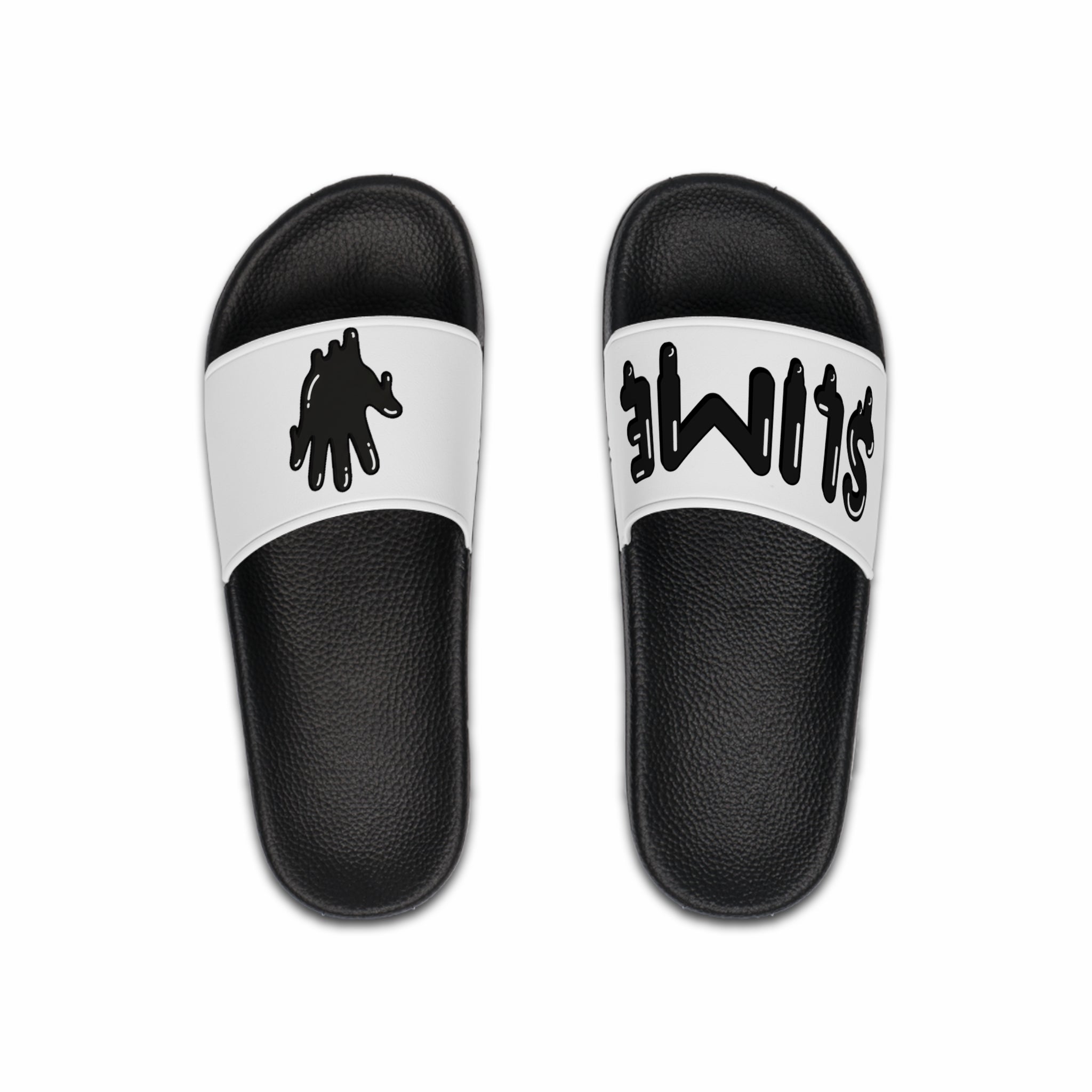 The Slime Shop Slides — White / Black Slime In 5