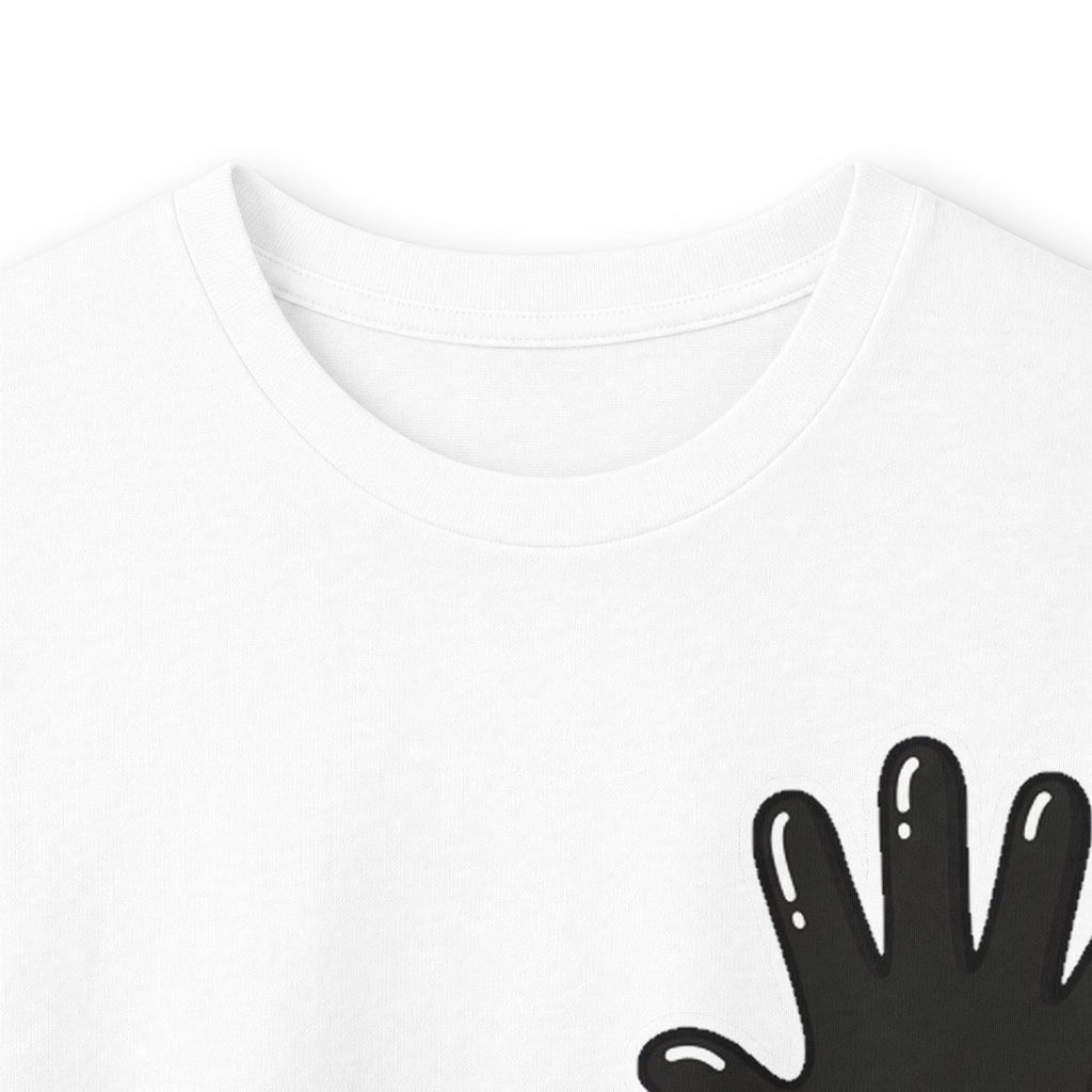 The Slime Shop Ultra Cotton Long-Sleeve — White / Black Slime In 5