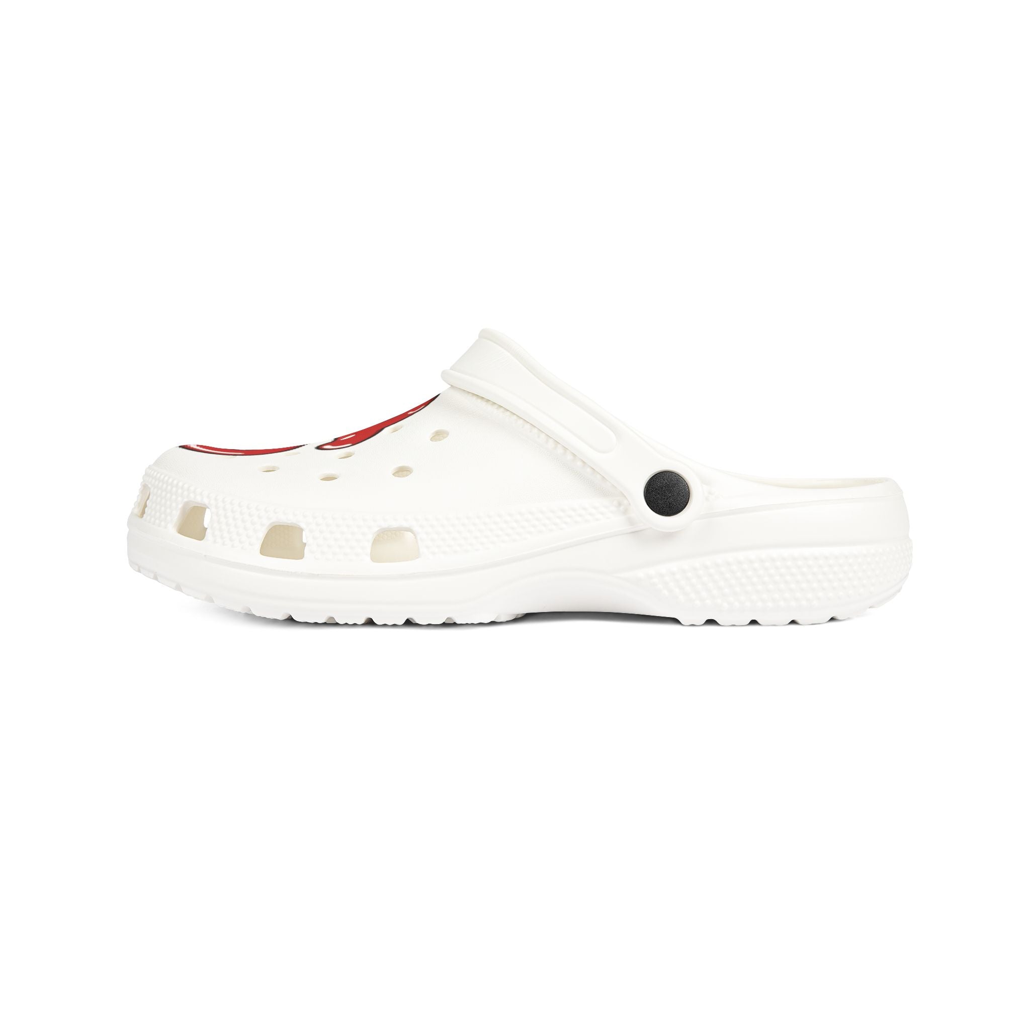 The Slime Shop Foam Clogs — Red / Slime Drip