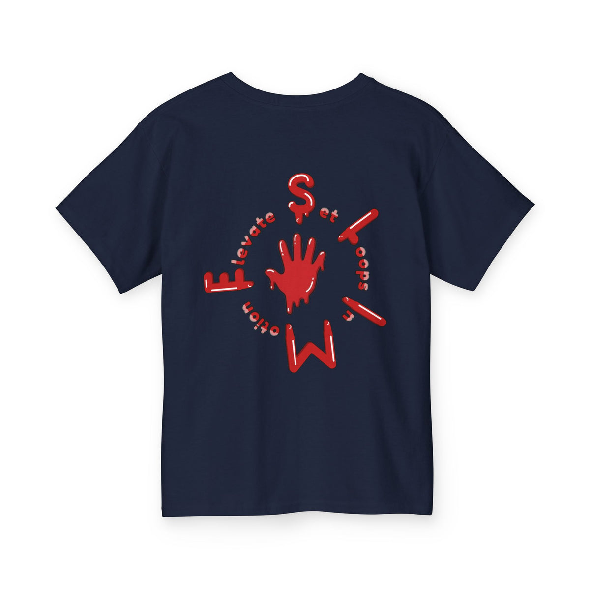 Youth Red/Slime Ultra Cotton Tee