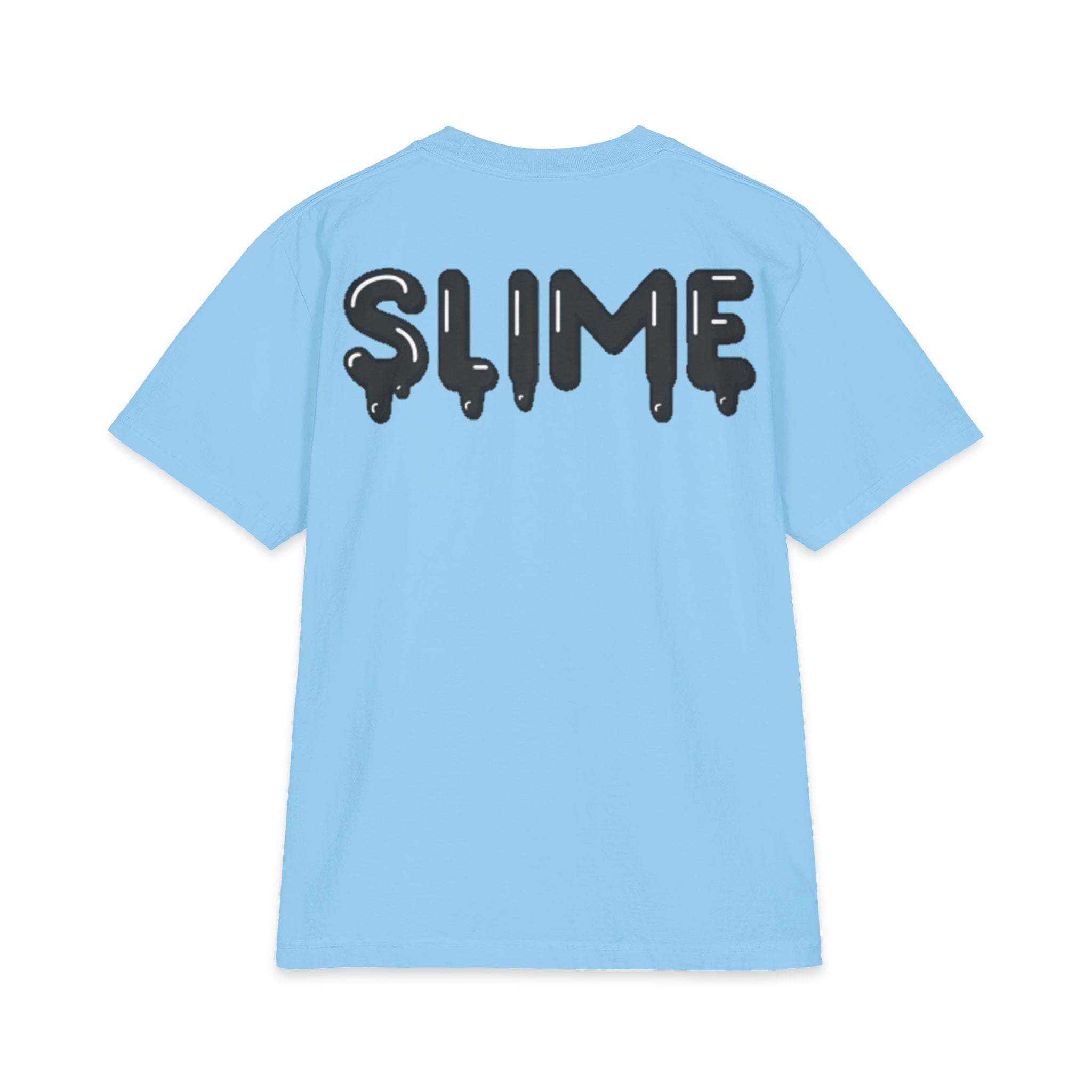 The Slime Shop Max Heavyweight Tee — White / Black Slime In 5