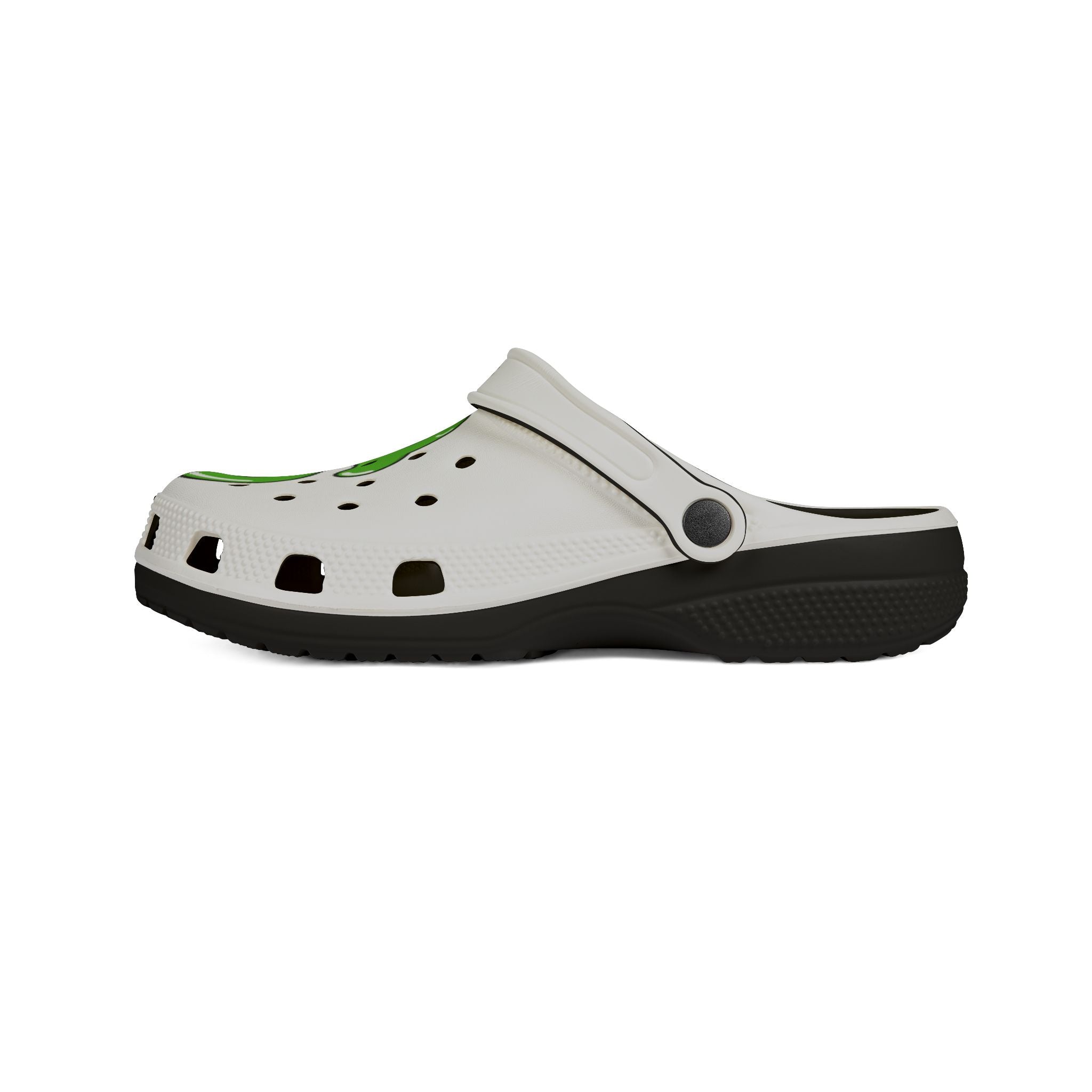 The Slime Shop Foam Clogs — Green / Slime Drip