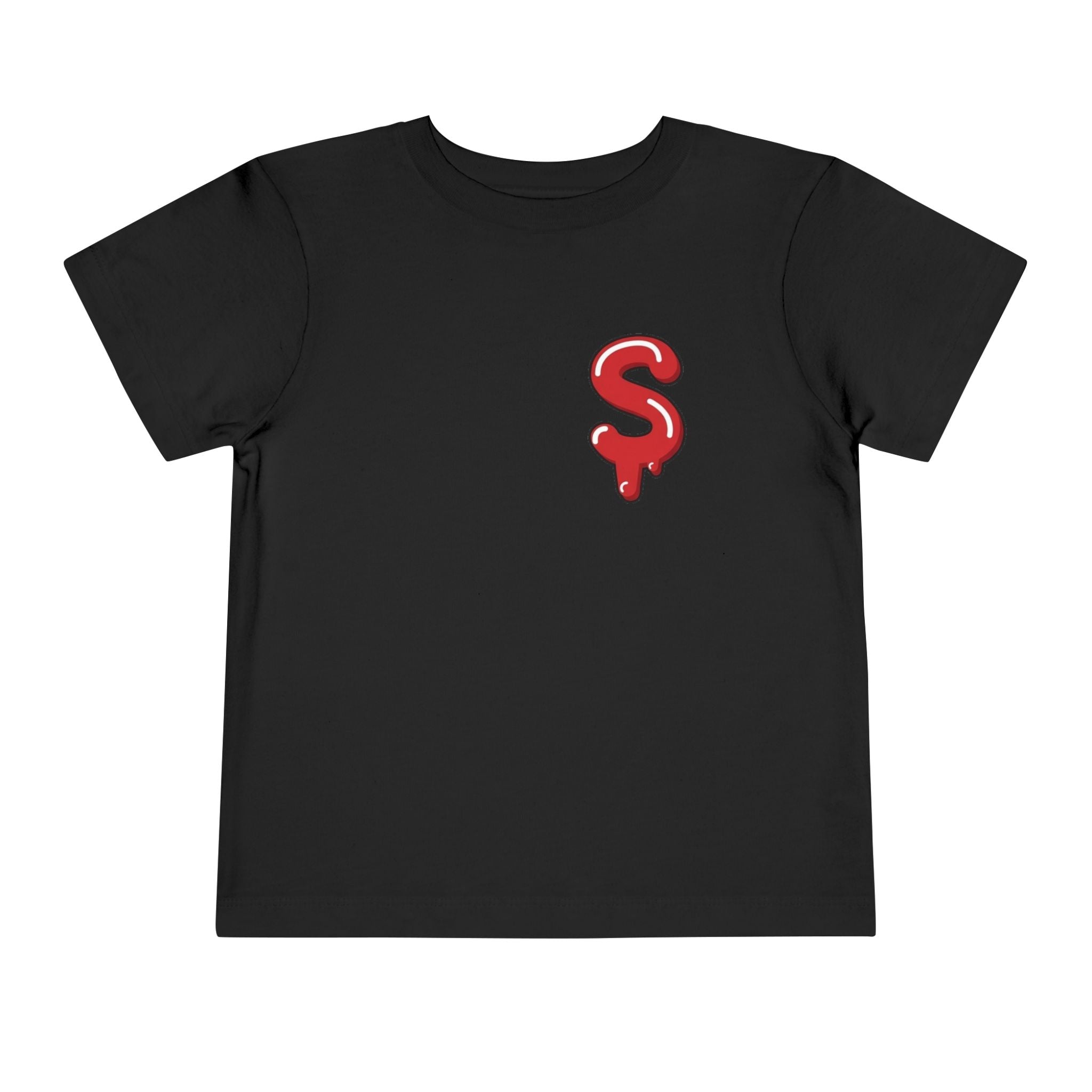 The Slime Shop Toddler Tee — Royal Blue / Red Slime Sircle