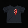 Infant Red/Slime$ Fine Jersey Tee