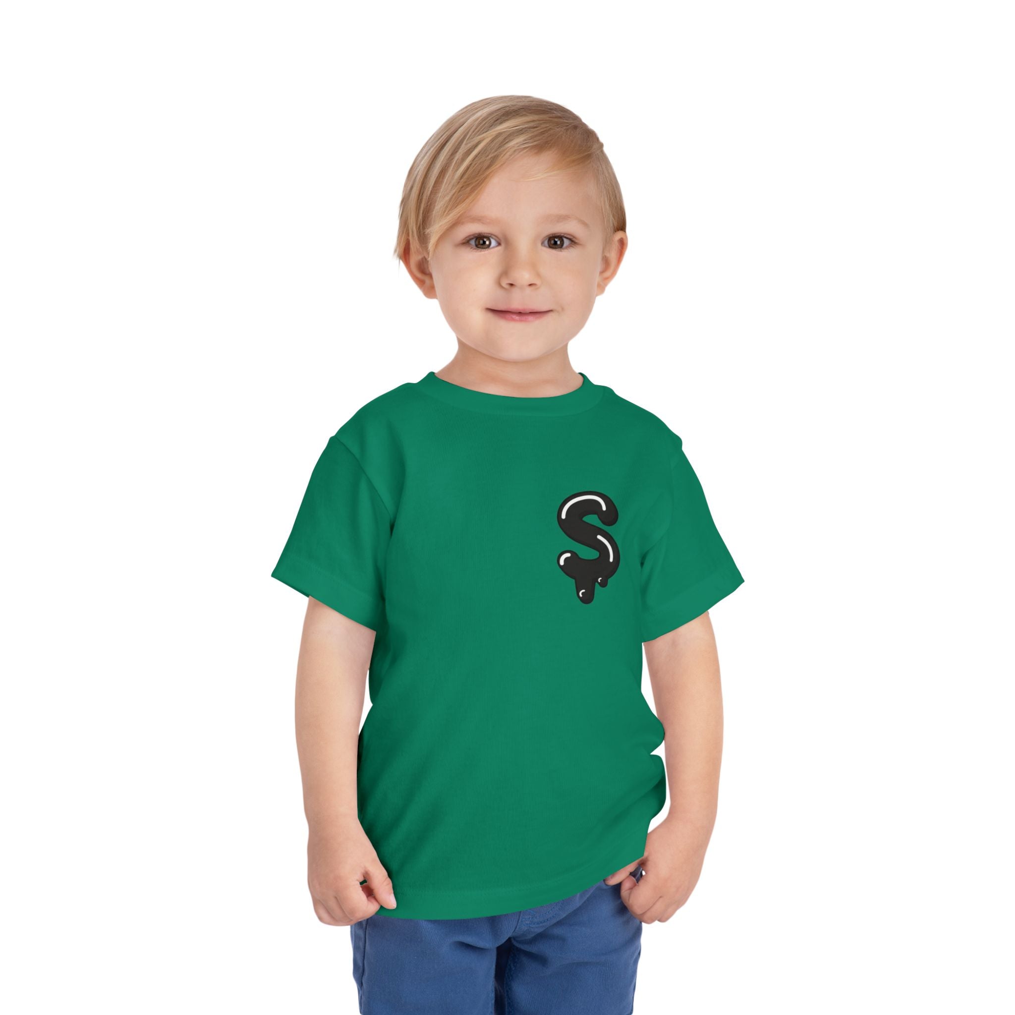 The Slime Shop Toddler Tee — Green / Black Slime Sircle