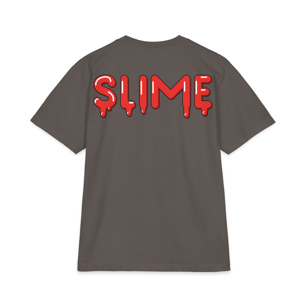 The Slime Shop Max Heavyweight Tee — White / Red Slime In 5