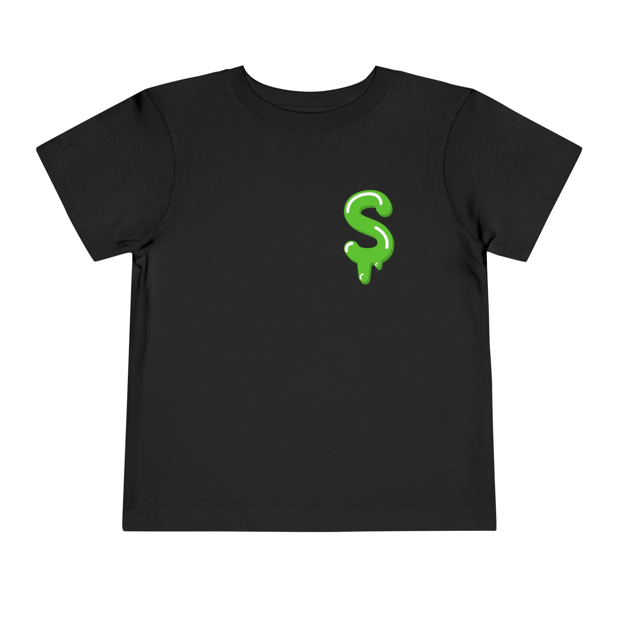 The Slime Shop Toddler Tee — Athletic Heather / Green Slime Sircle