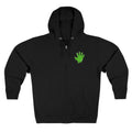 The Slime Shop Zip Hoodie — Heather / Green Slime In 5