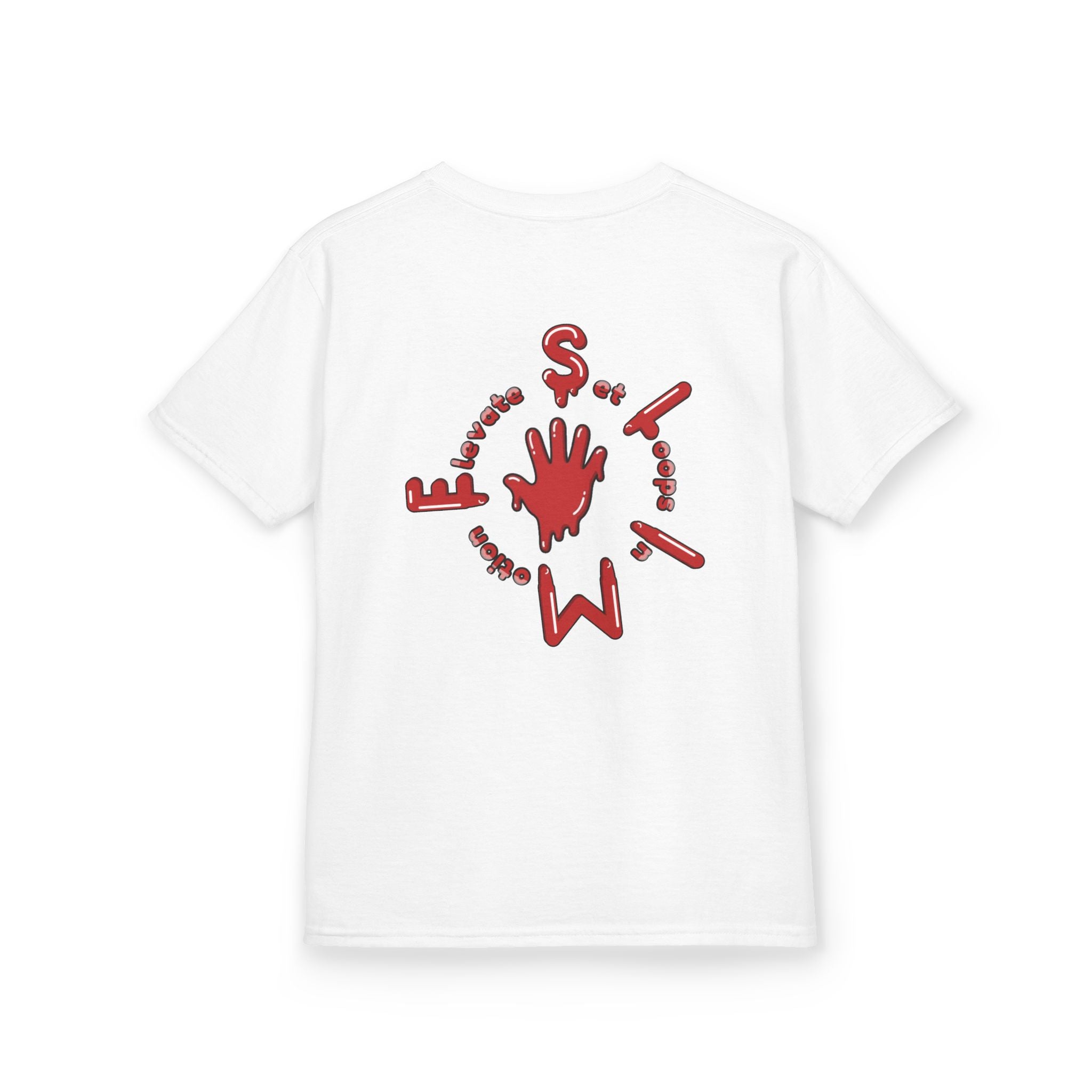 The Slime Shop Kids Tee — Green / Red Slime Sircle