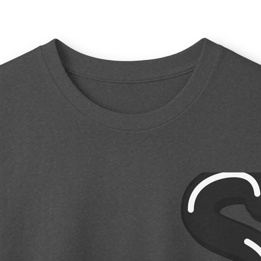 The Slime Shop Ultra Cotton Long-Sleeve — White / Black Slime $