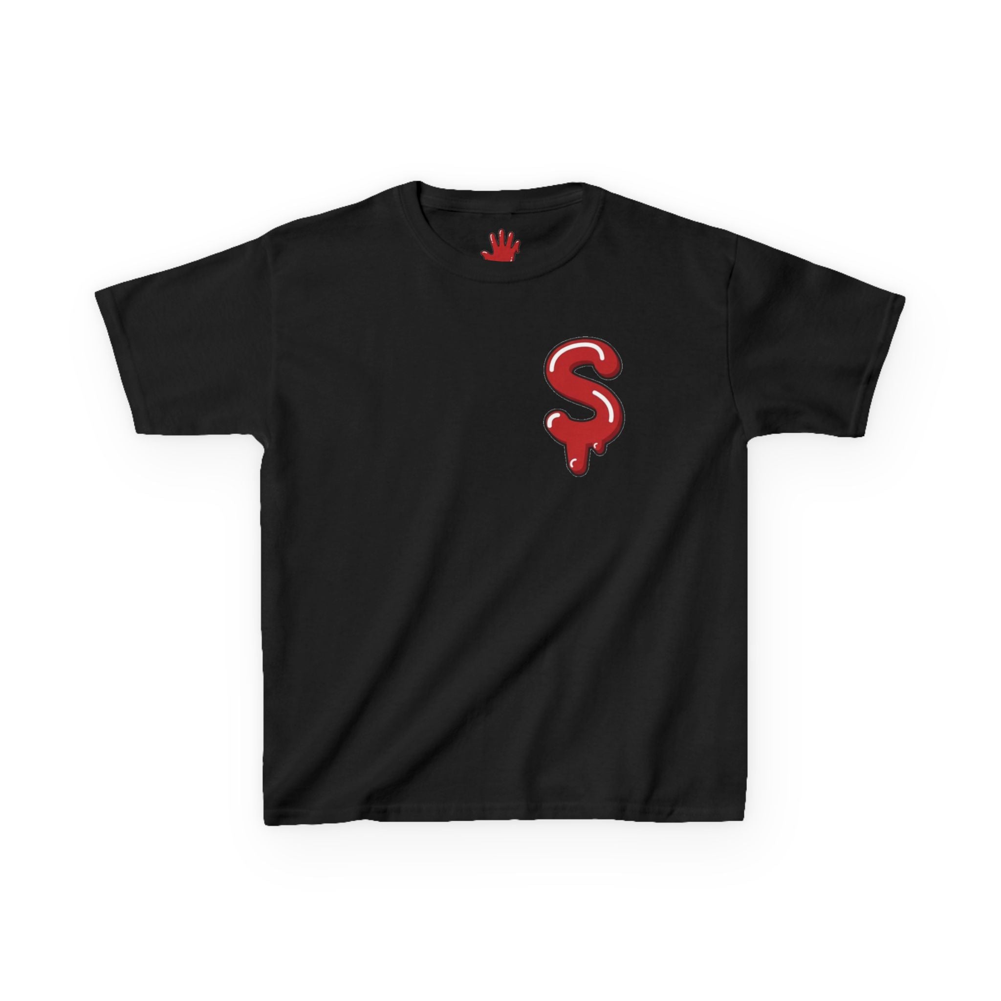 The Slime Shop Kids Tee — Green / Red Slime Sircle