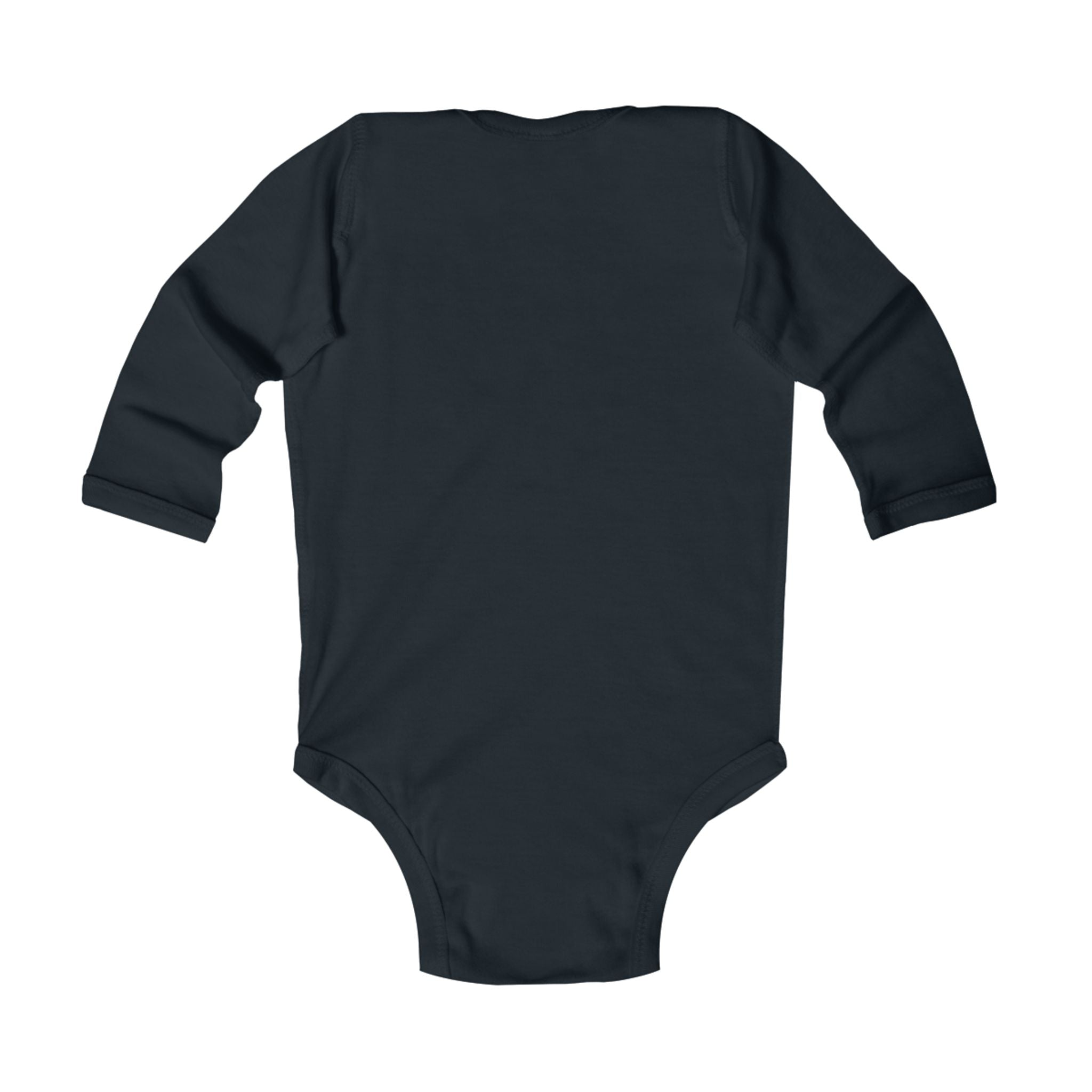 The Slime Shop Infant Long-Sleeve Bodysuit — Navy / Red Slime In 5