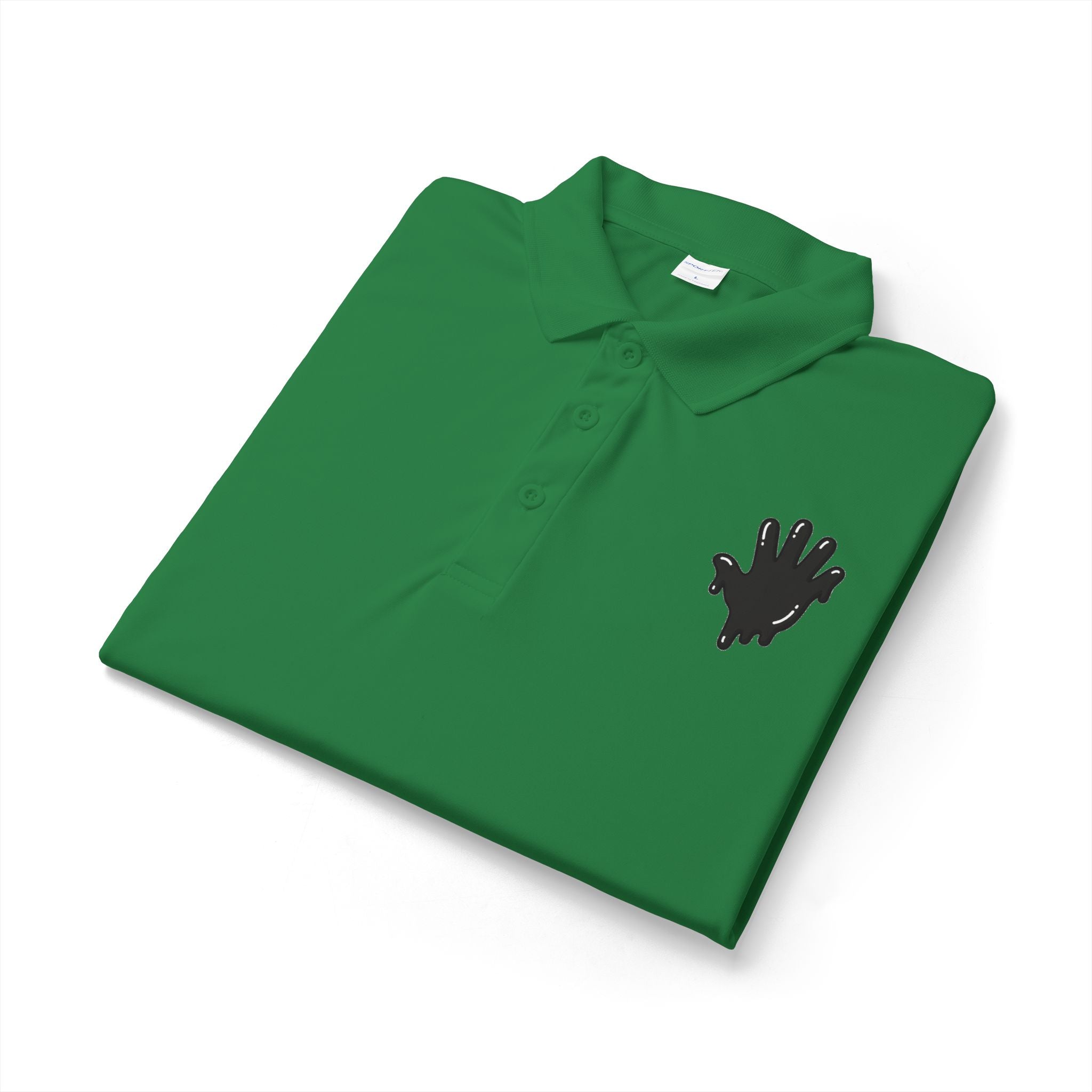 The Slime Shop Polo — Green / Black Slime In 5
