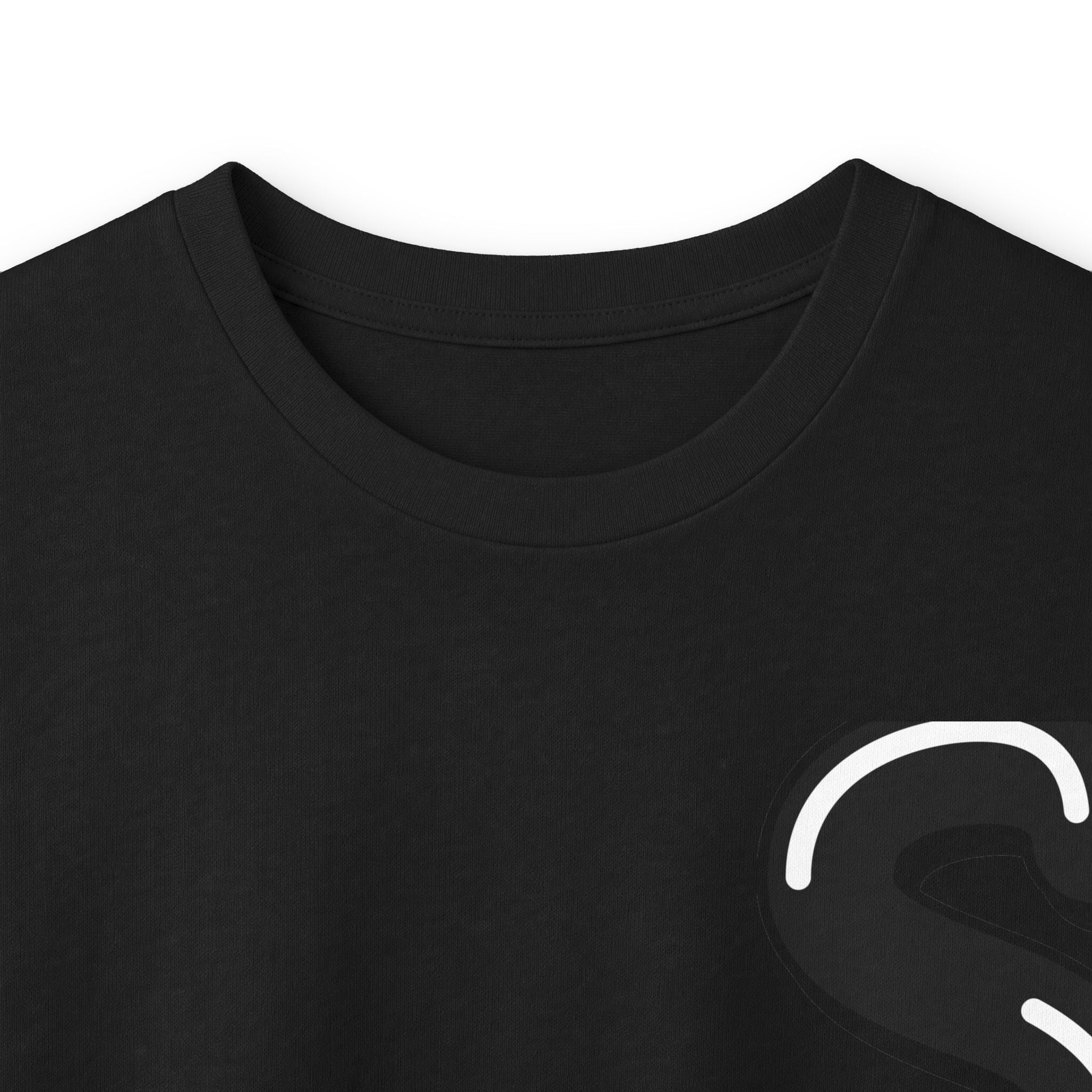 The Slime Shop Ultra Cotton Long-Sleeve — White / Black Slime $