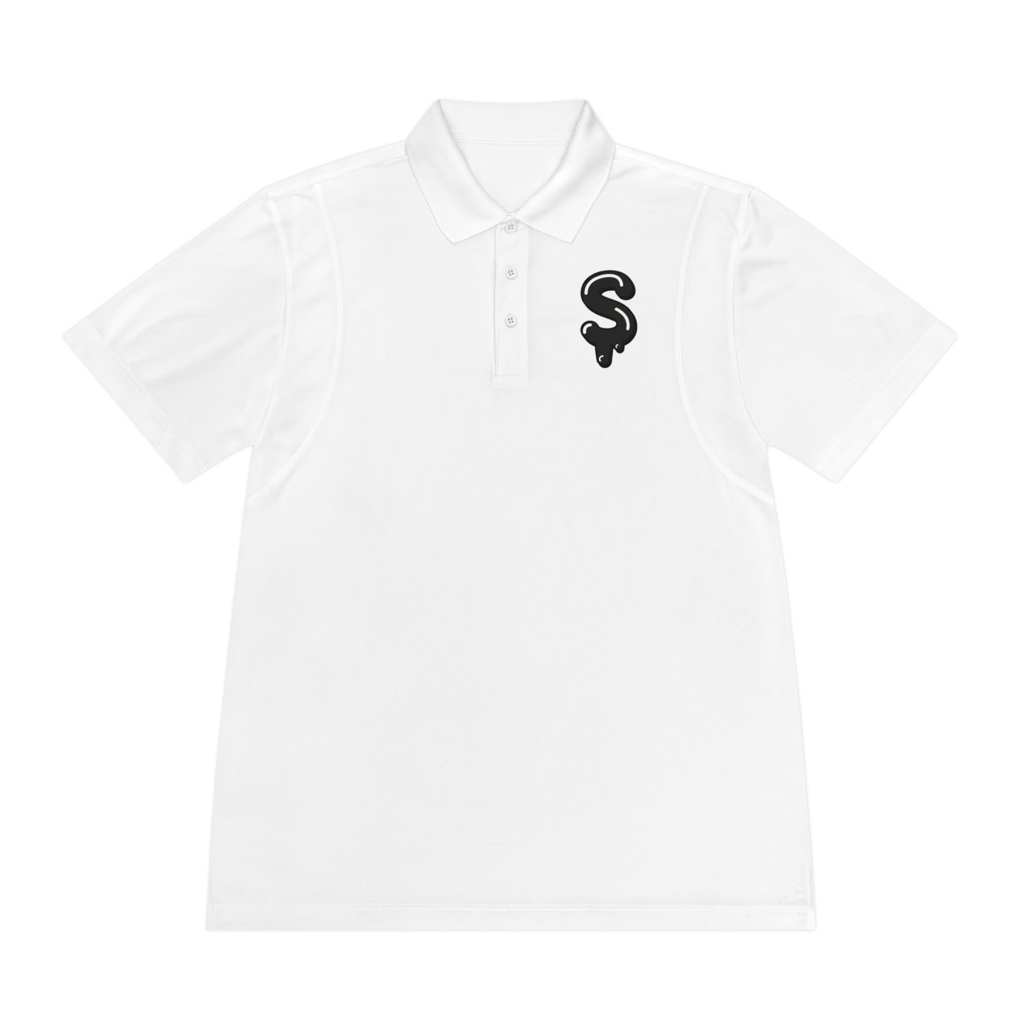The Slime Shop Sport Polo — Lime Green / Black Slime Sircle