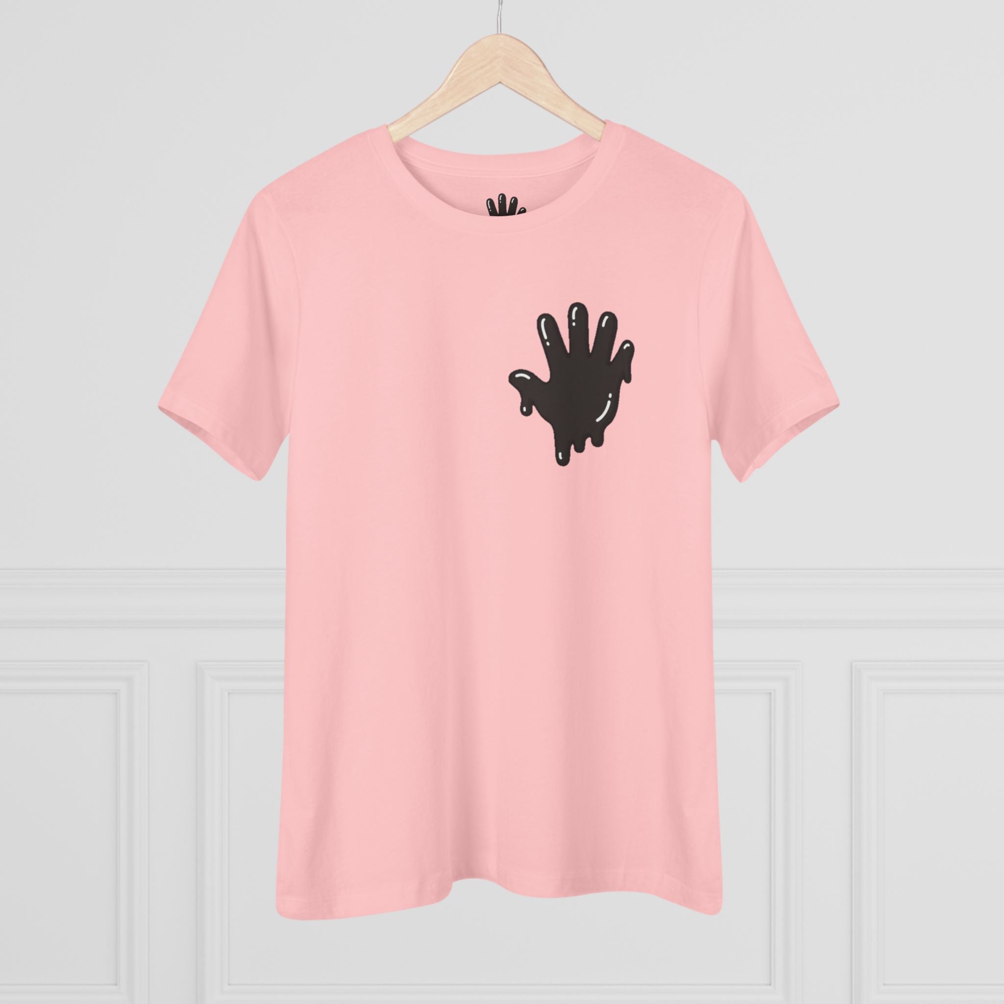 The Slime Shop Women's Tee — White / Black Slime In 5
