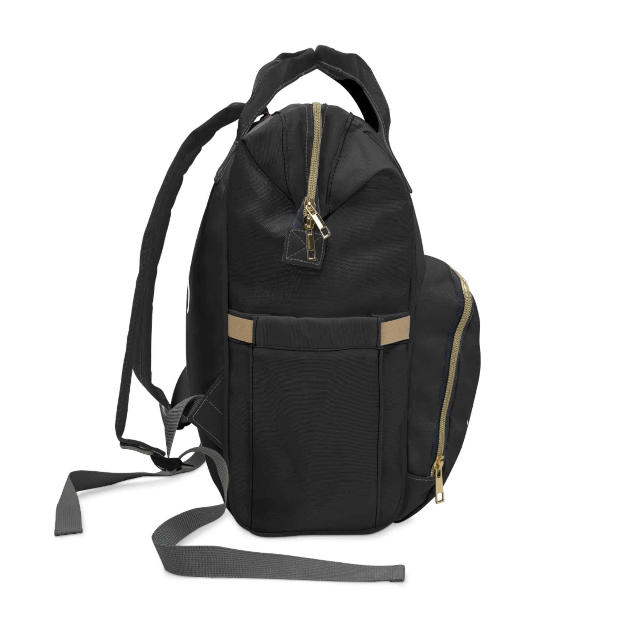 The Slime Shop Diaper Backpack — Black / Blackout Slime Sircle
