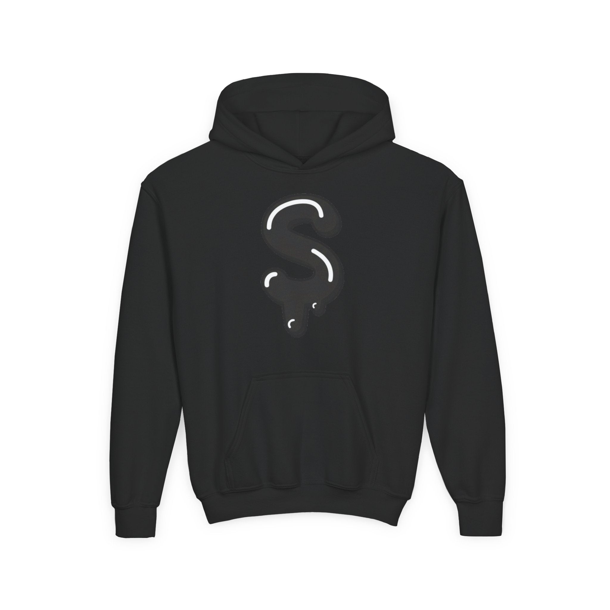 The Slime Shop Youth Hoodie — Royal Blue / Black Slime $