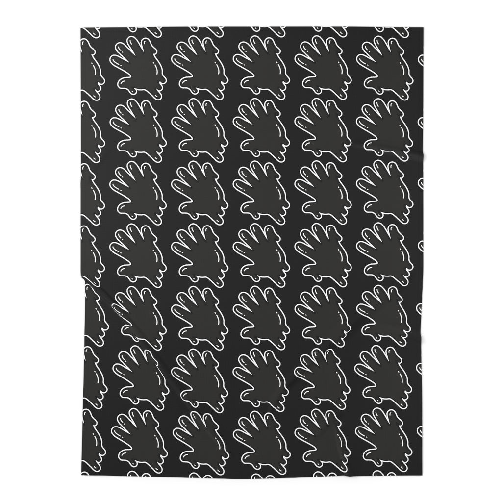 Black/Si5 Baby Swaddle Blanket