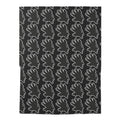 Black/Si5 Baby Swaddle Blanket