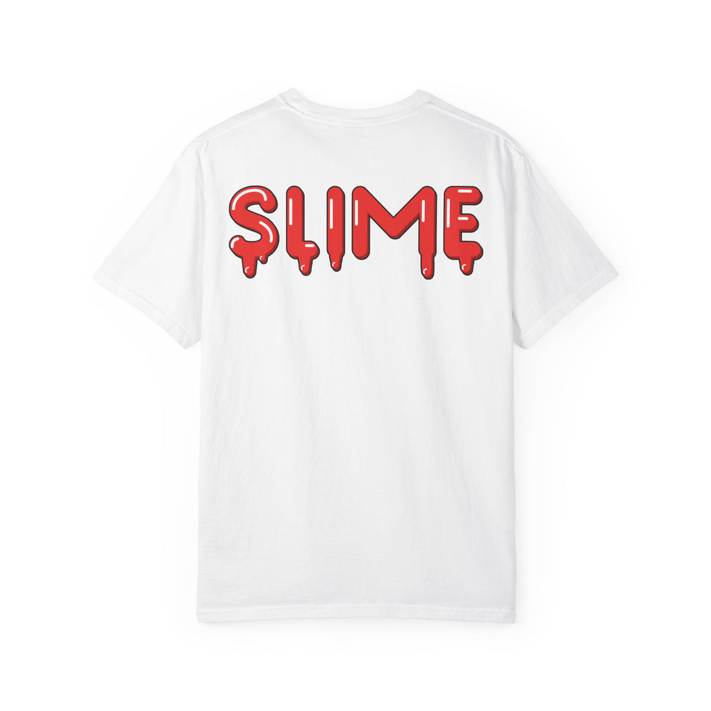 The Slime Shop Signature Tee — Red $ Logo