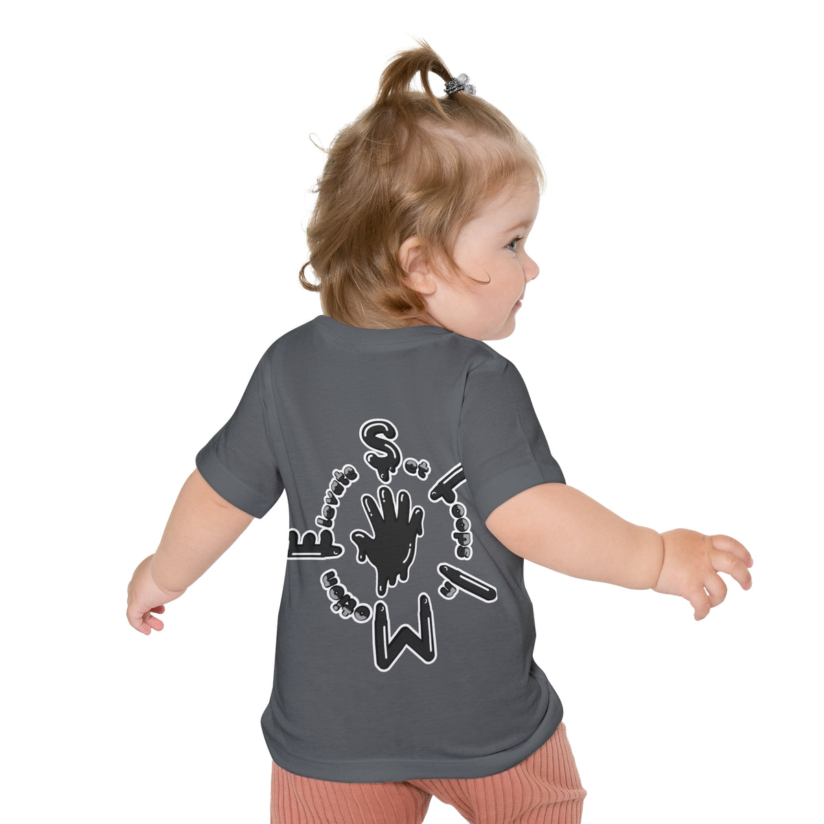 Baby Black/Slime Short Sleeve T-Shirt