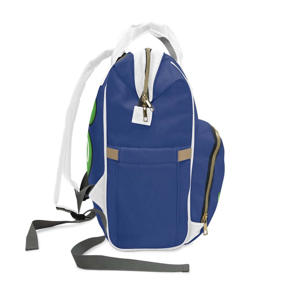 Blue/SG Slime Diaper Bag