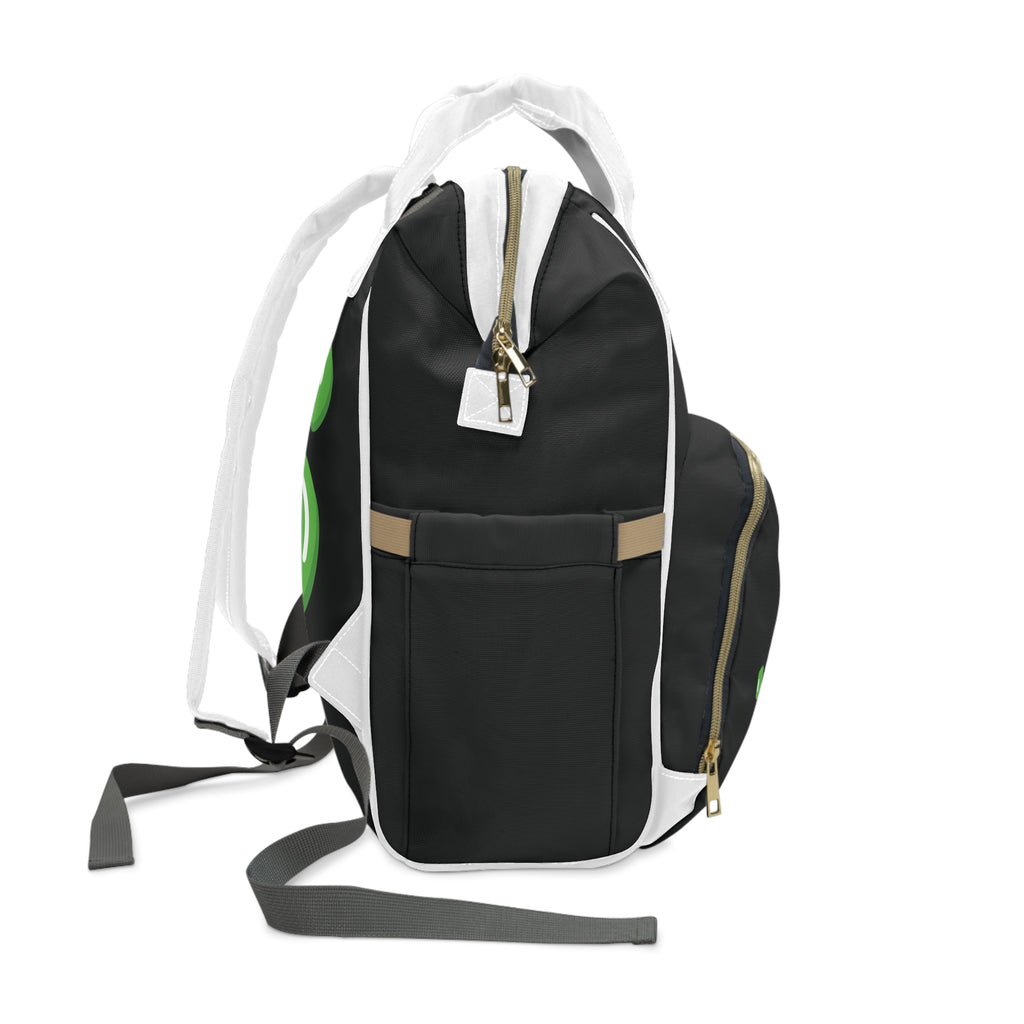 Black/SG Slime Diaper Bag