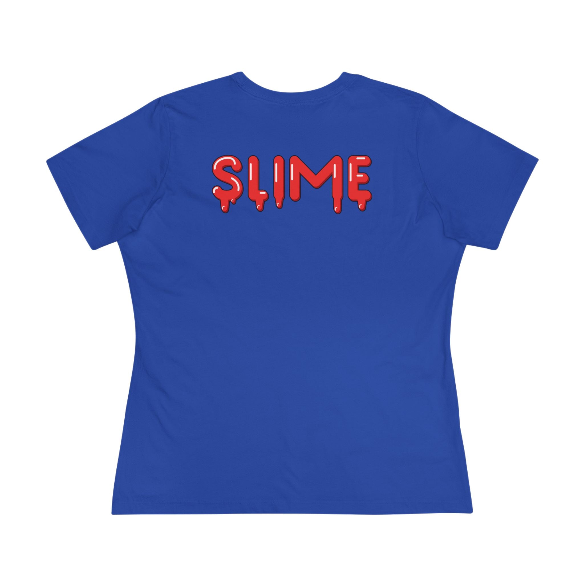 The Slime Shop Women's Tee — White / Red Slime In 5