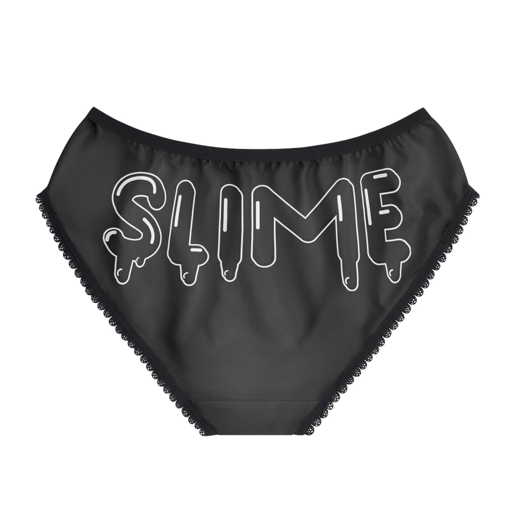 Women's Black Slime In 5 Briefs