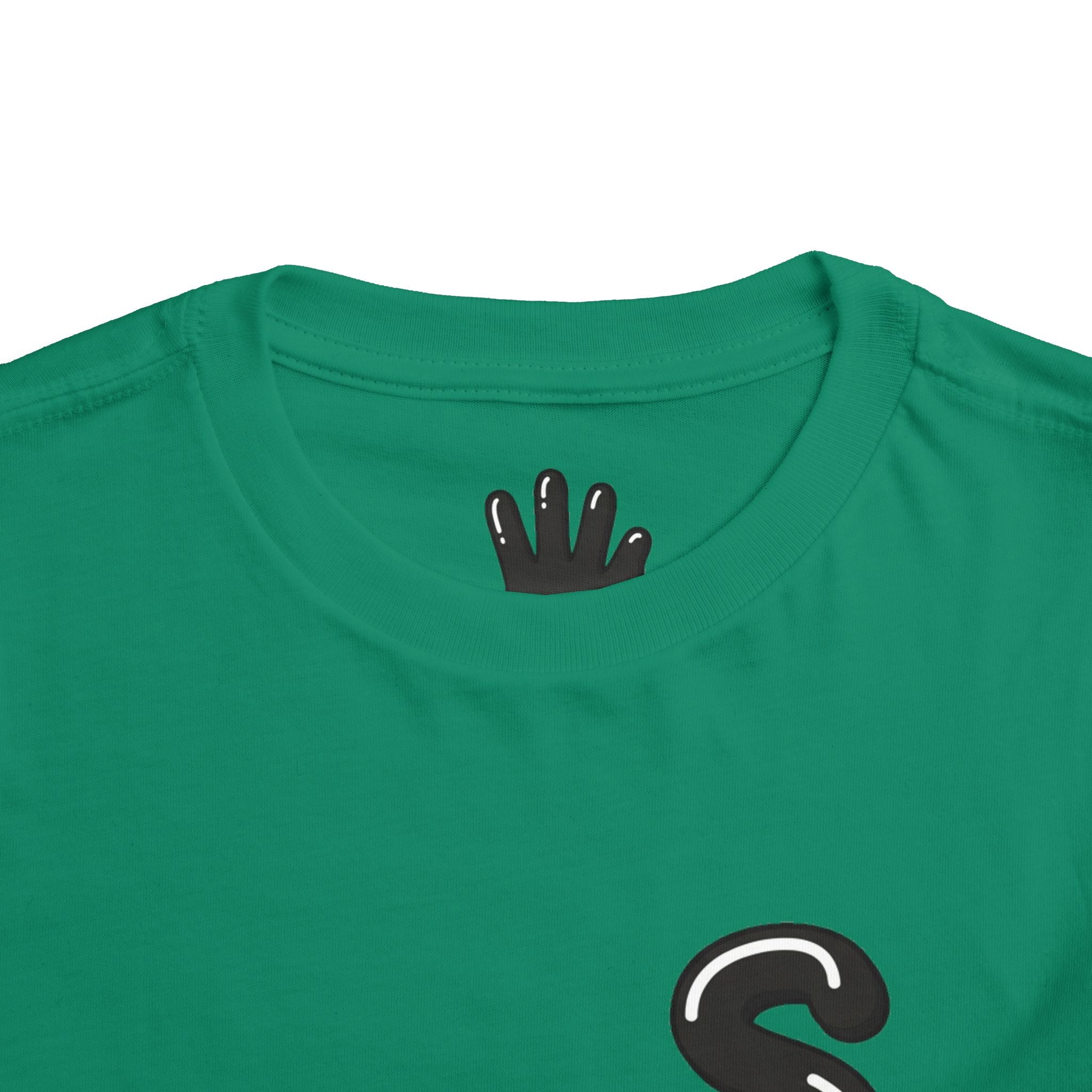 The Slime Shop Toddler Tee — Green / Black Slime Sircle