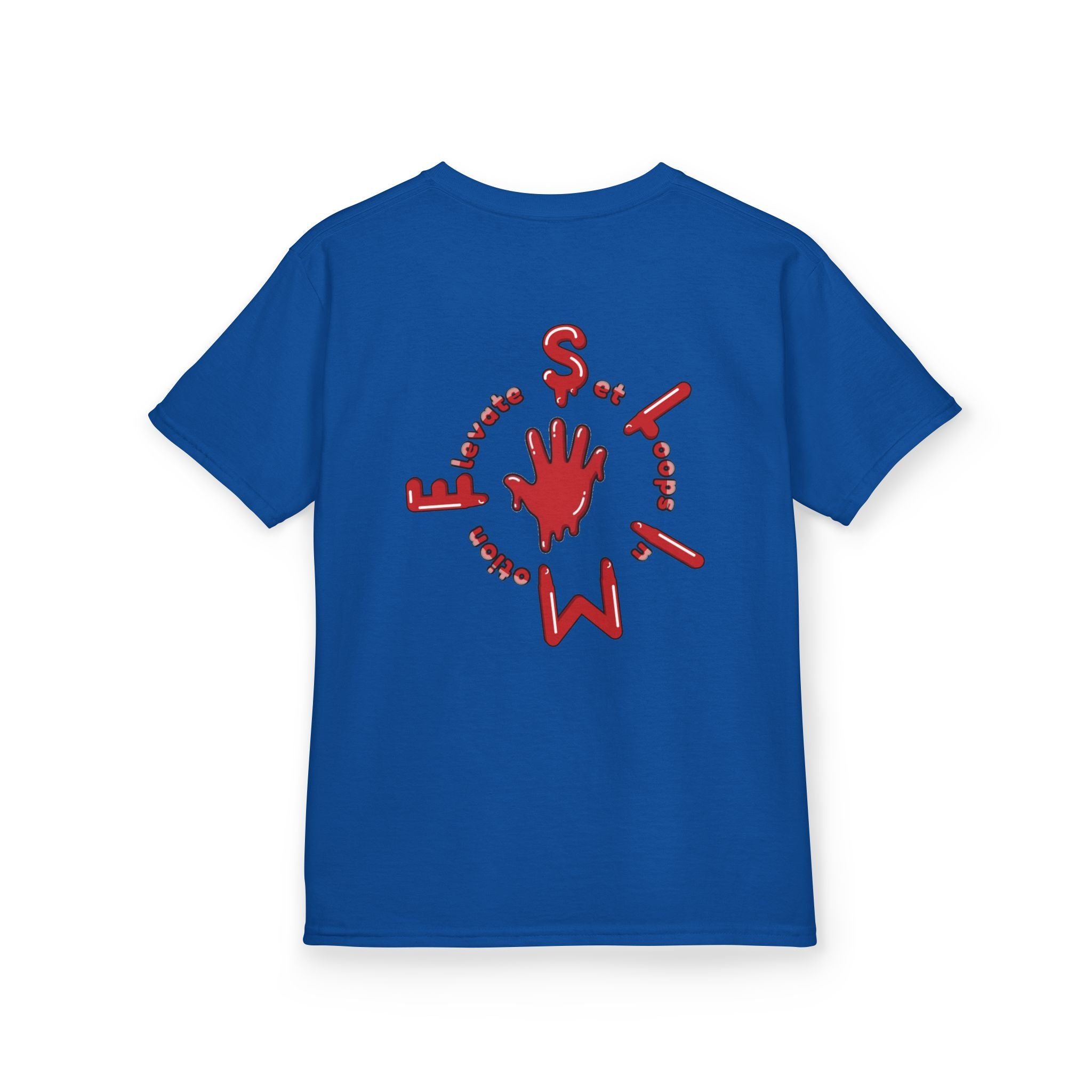 The Slime Shop Kids Tee — Green / Red Slime Sircle