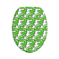 The Slime Shop Bath Mat — White / Green Slime S (AOP)