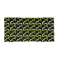 The Slime Shop Beach Towel — Black / Olive Slime S