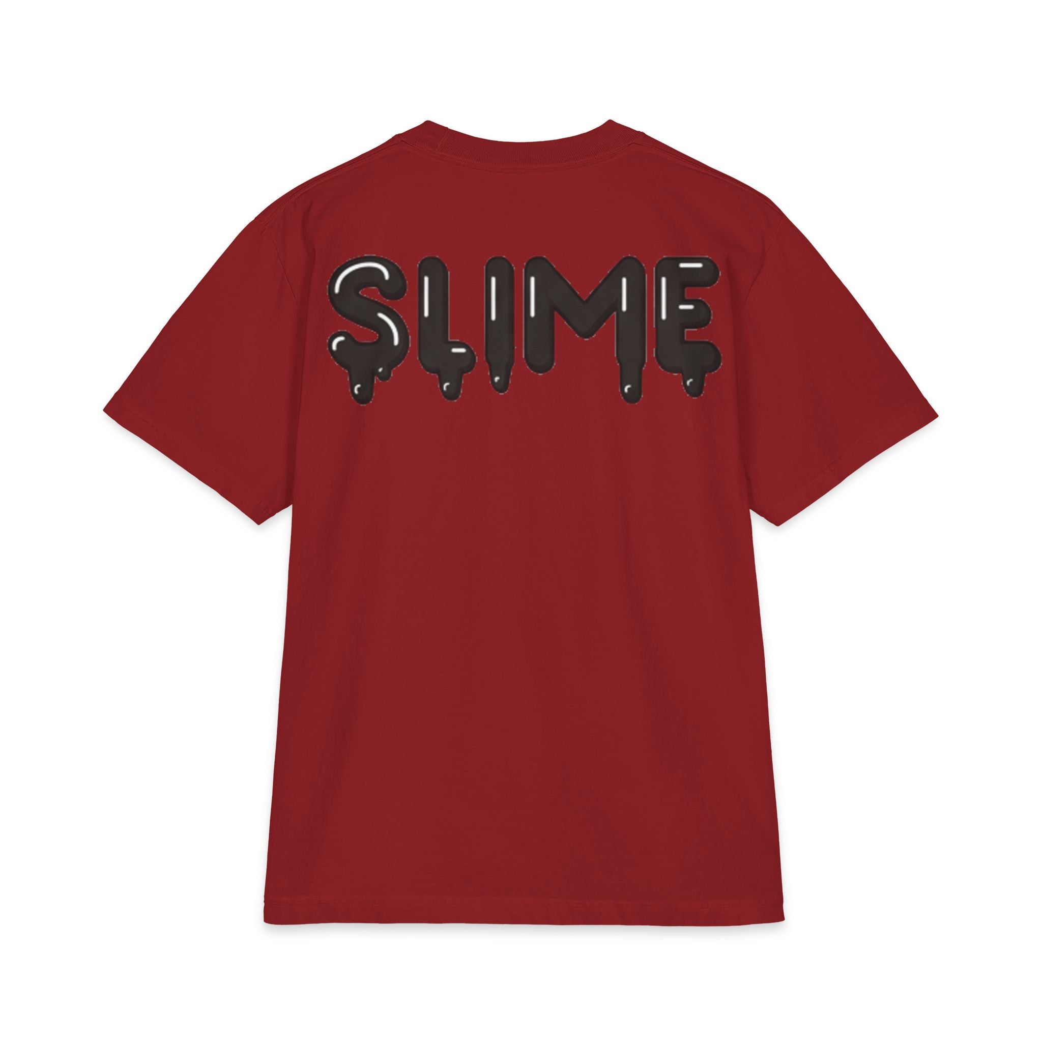 The Slime Shop Max Heavyweight Tee — White / Black Slime In 5