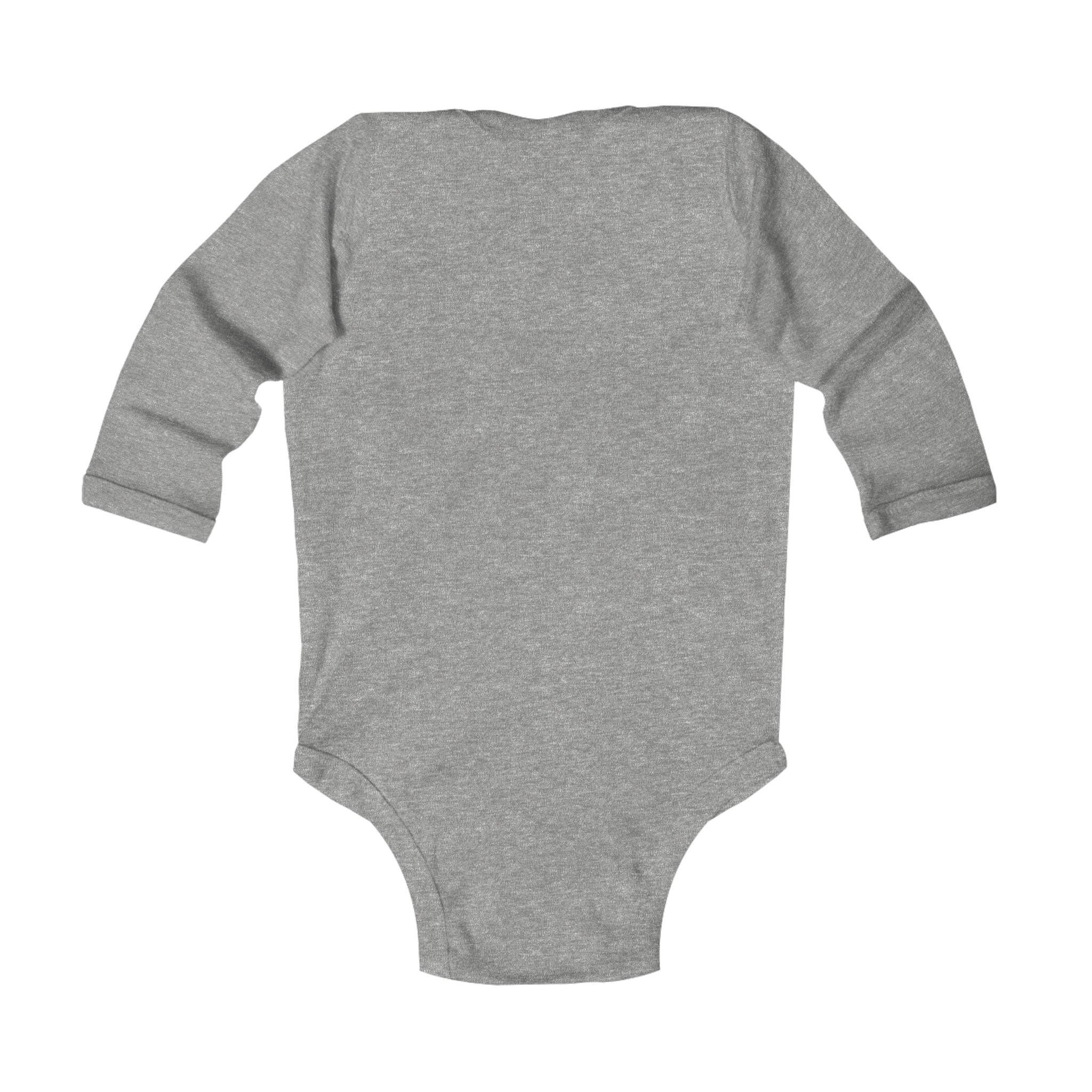 The Slime Shop Infant Long-Sleeve Bodysuit — Navy / Army Green Slime In 5