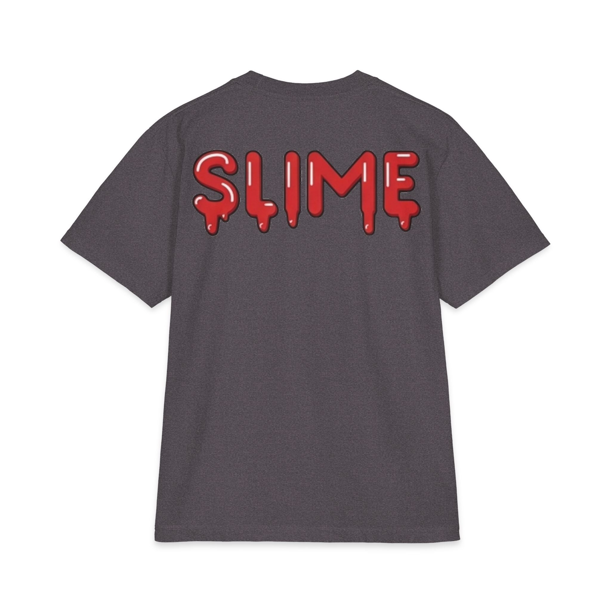 The Slime Shop Max Heavyweight Tee — White / Red Slime In 5