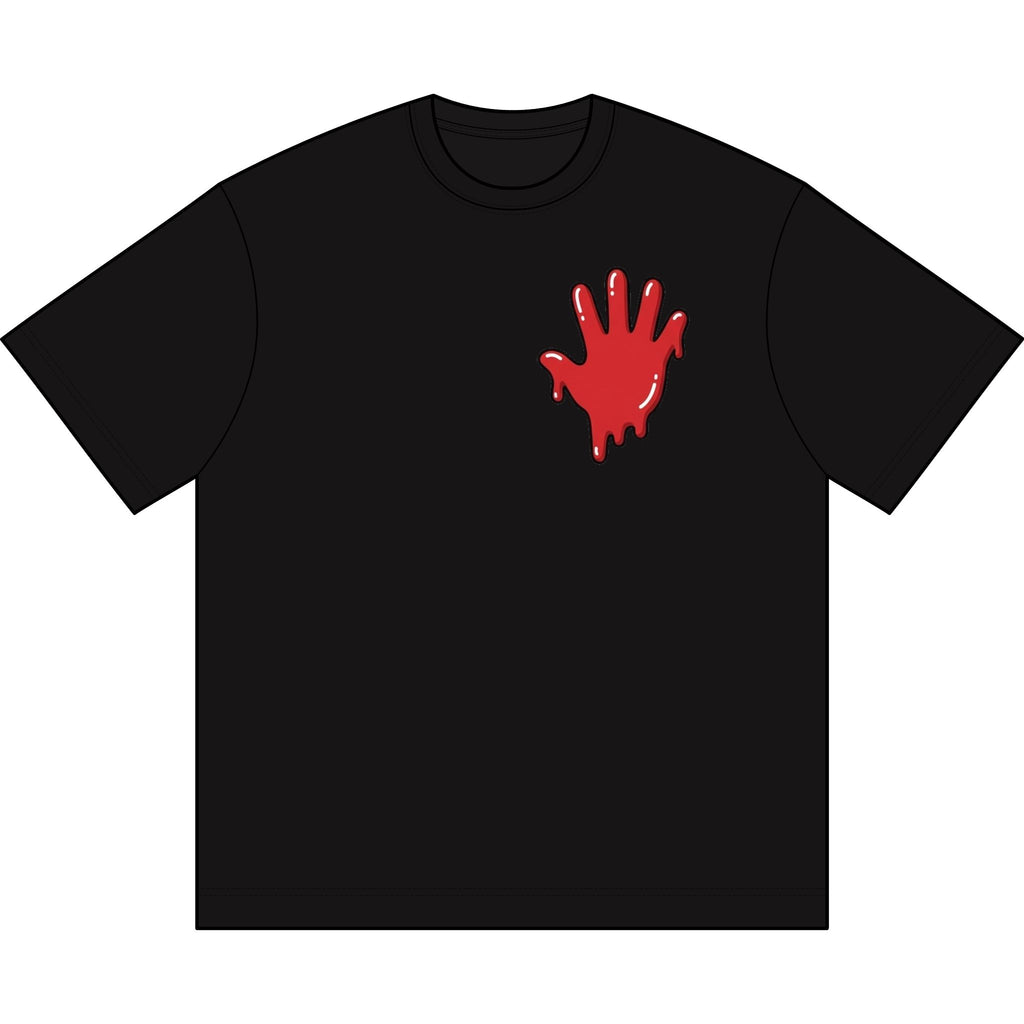 The Slime Shop Men's Box Tee — White / Red Slime In 5