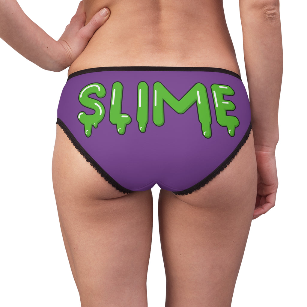 Women's Purple/SG Slime In 5 Briefs