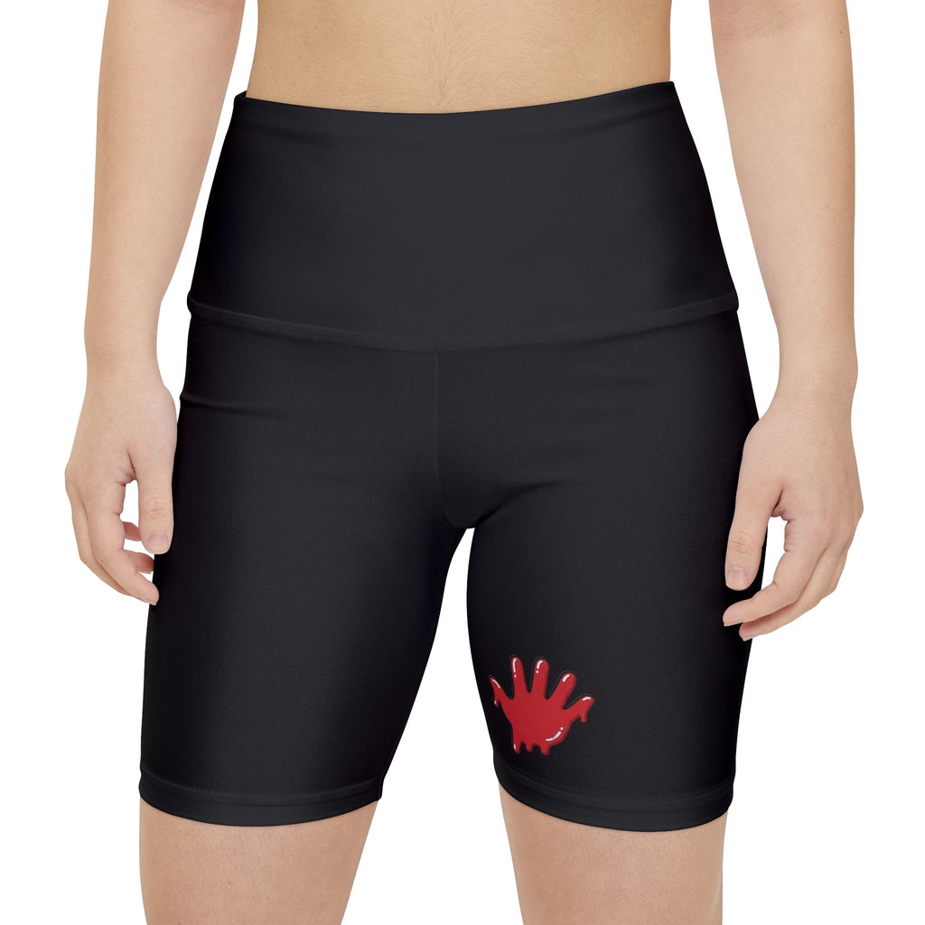 Women's Red Slime In 5 Workout Shorts