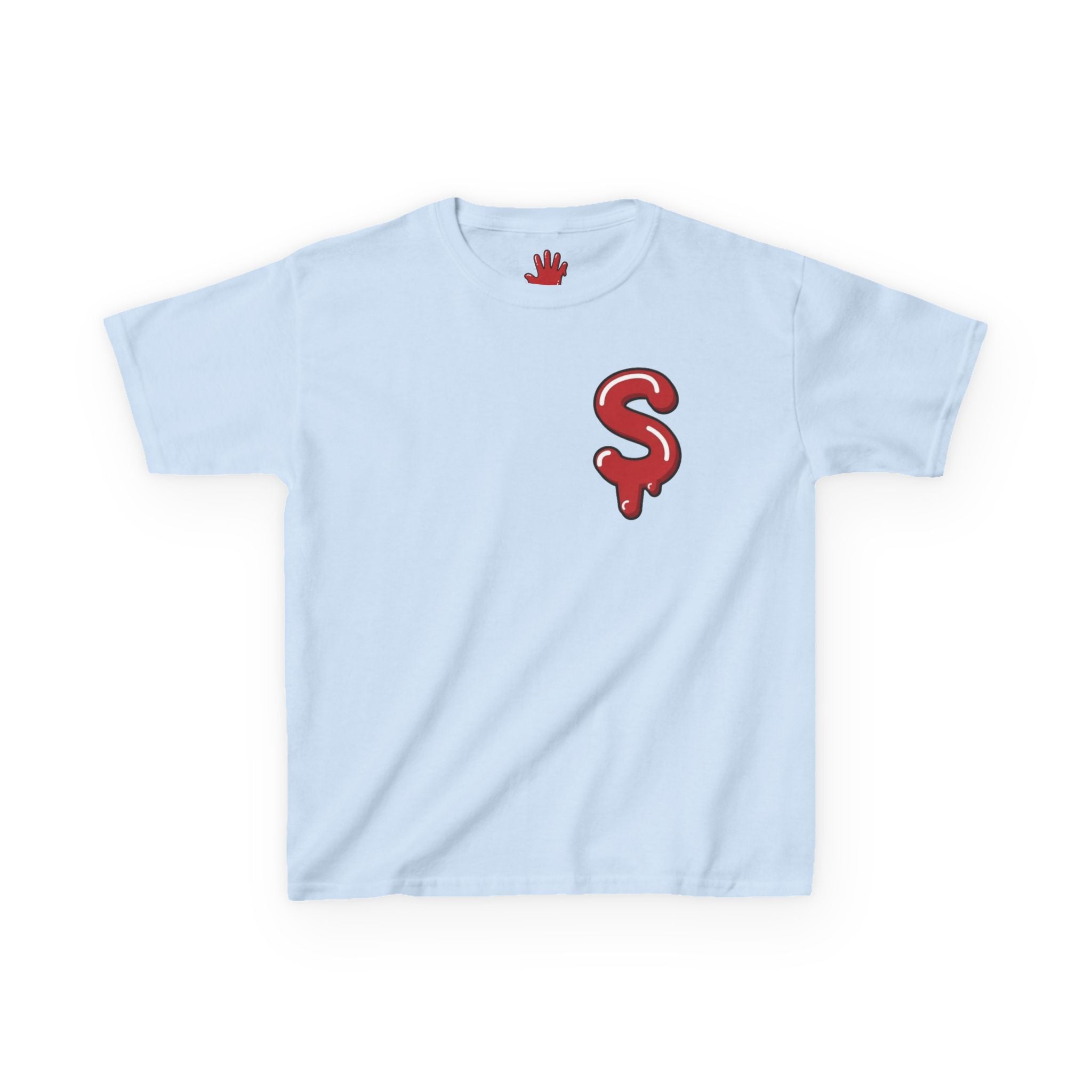 The Slime Shop Kids Tee — Green / Red Slime Sircle