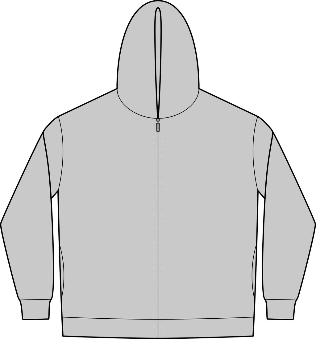 The Slime Shop Lightweight Full-Zip Hoodie