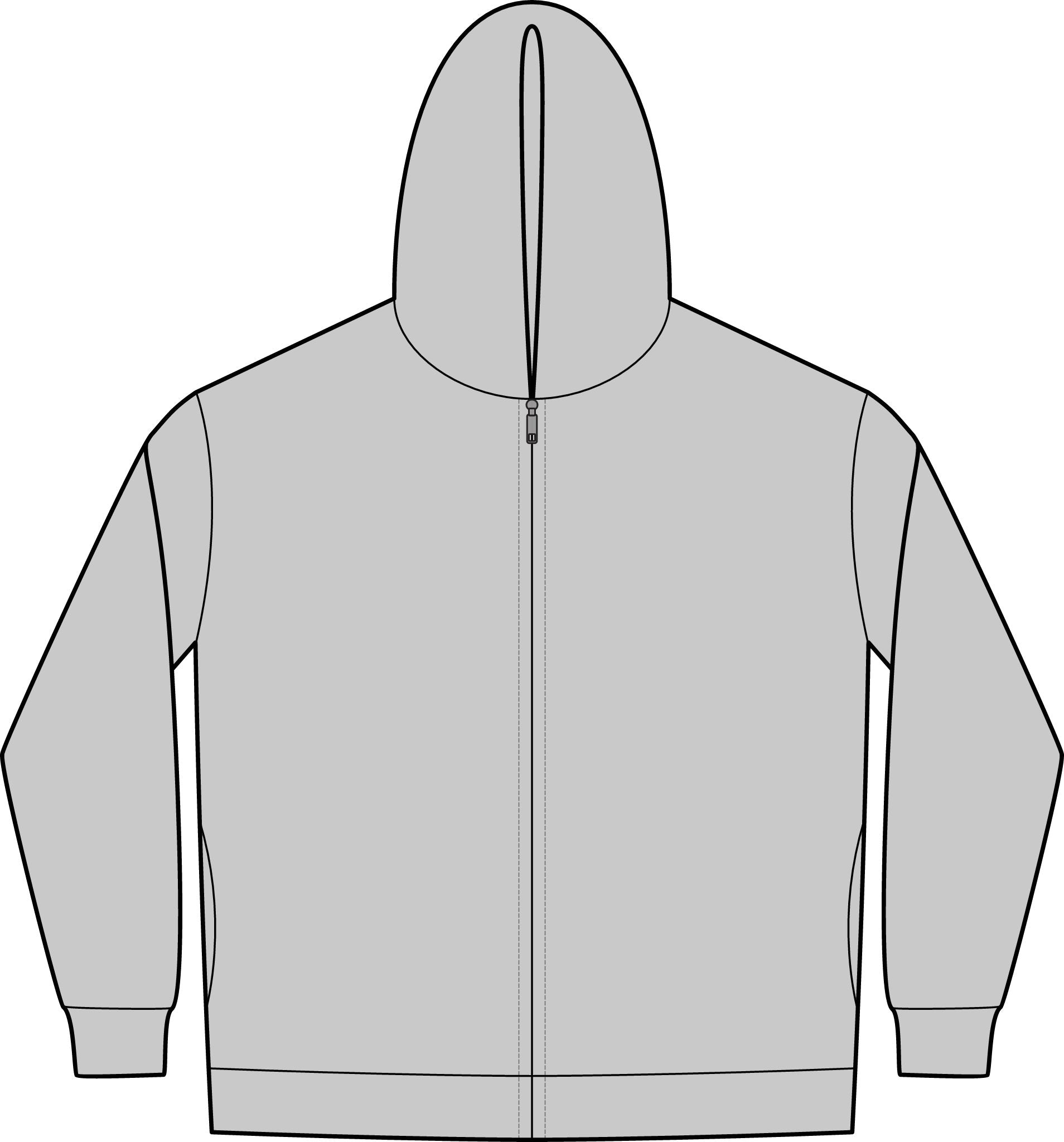 The Slime Shop Lightweight Full-Zip Hoodie