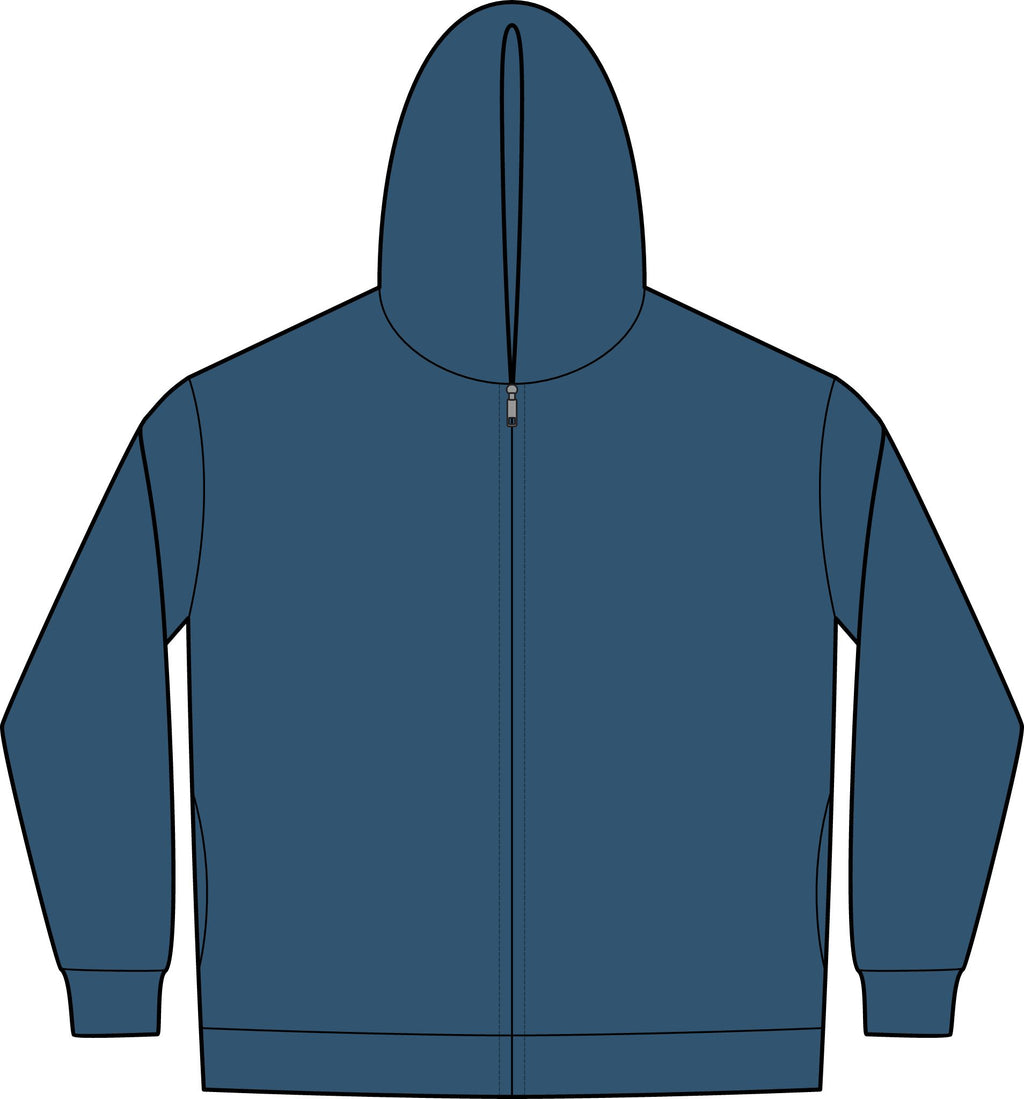 The Slime Shop Lightweight Full-Zip Hoodie