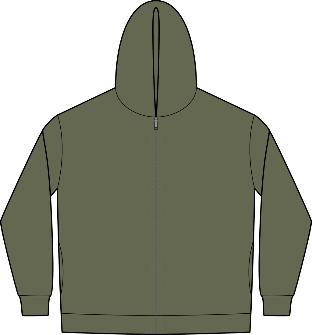 The Slime Shop Lightweight Full-Zip Hoodie
