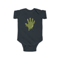The Slime Shop Infant Fine Jersey Bodysuit — Red / Green Slime In 5