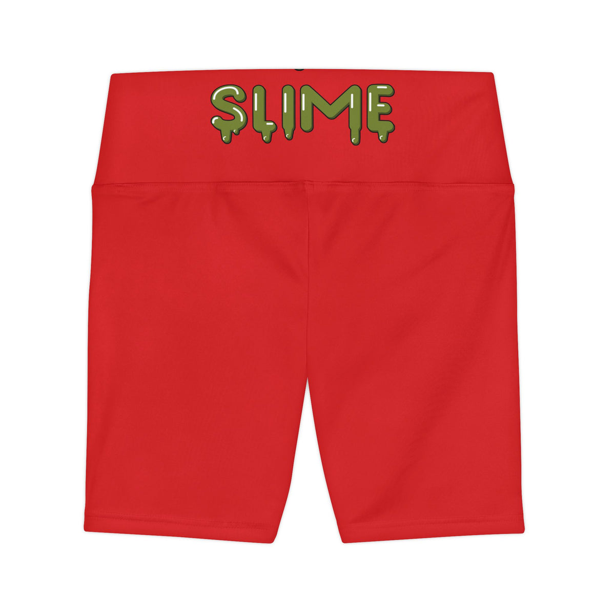 Women's Red/AS Slime In 5 Workout Shorts