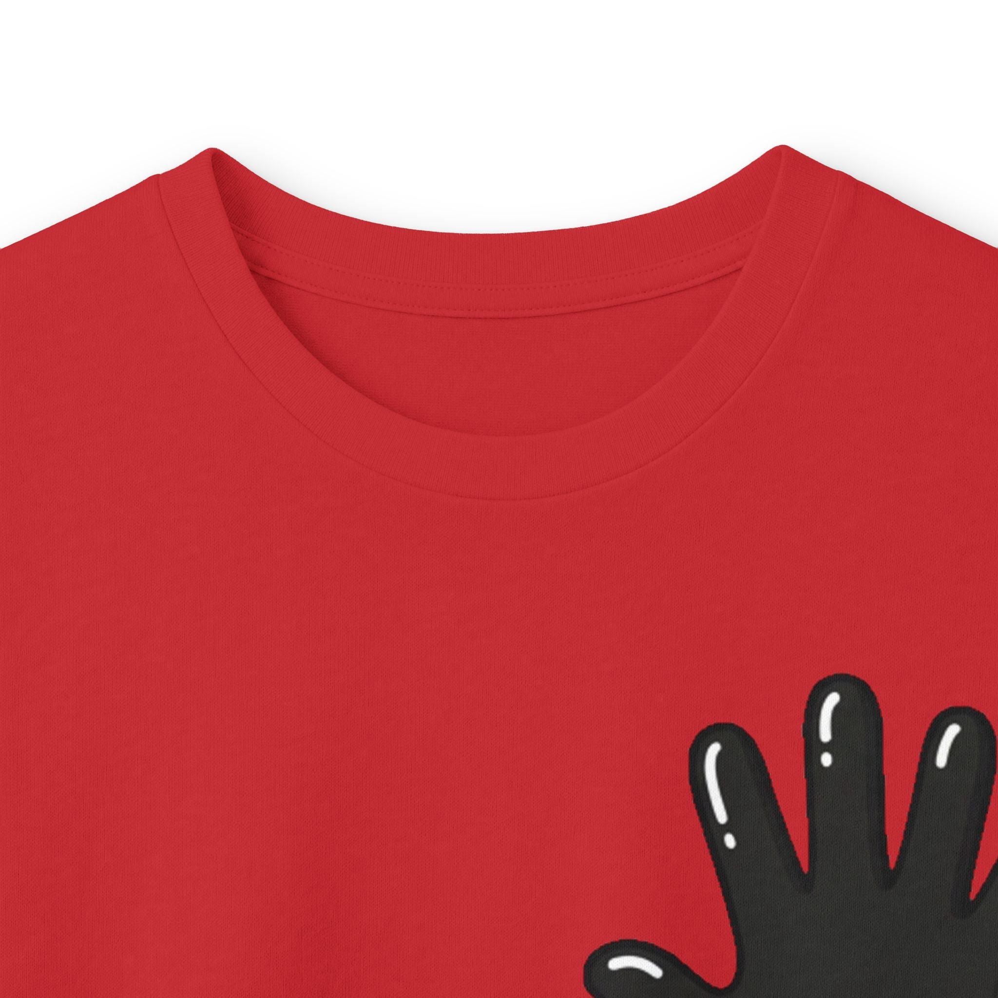 The Slime Shop Ultra Cotton Long-Sleeve — White / Black Slime In 5
